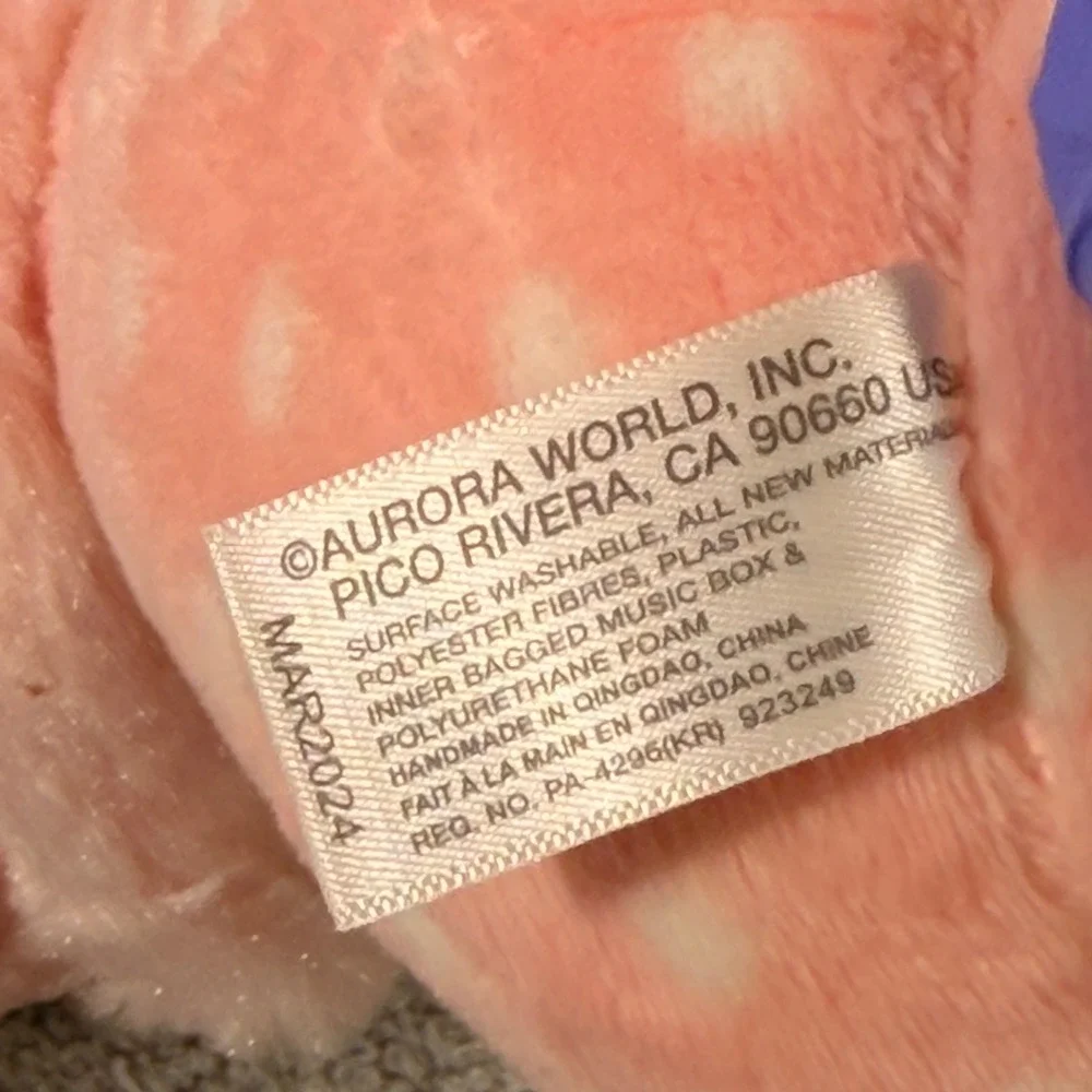 Precious Moments Plush Baby Girl 8